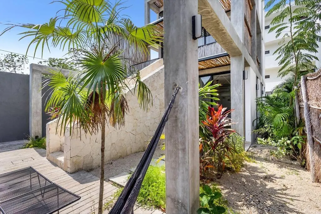 Lux Toh Villa, Rooftop Pool, Wifi, Transport Tulum Apartament