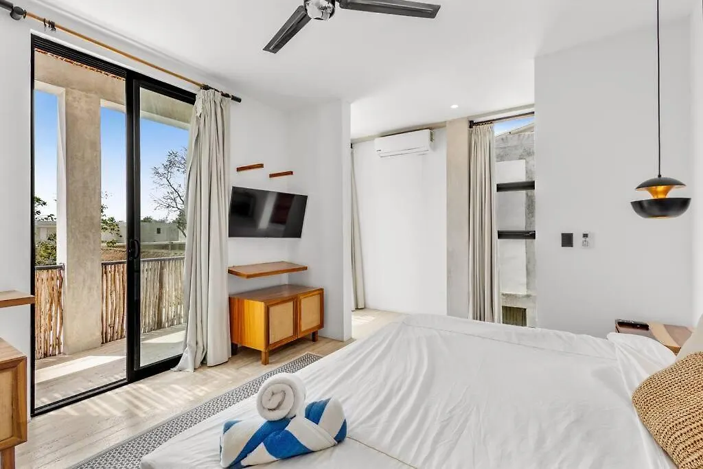 Lux Toh Villa, Rooftop Pool, Wifi, Transport Tulum