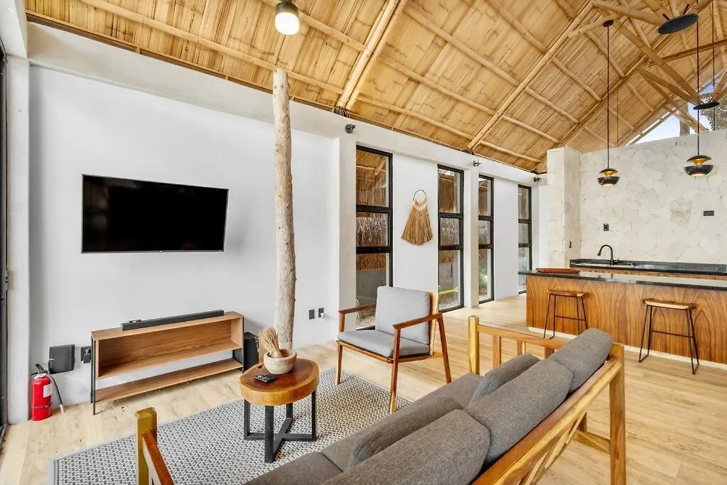 Lux Toh Villa, Rooftop Pool, Wifi, Transport Tulum