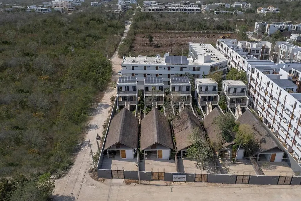 Lux Toh Villa, Rooftop Pool, Wifi, Transport Tulum Apartment