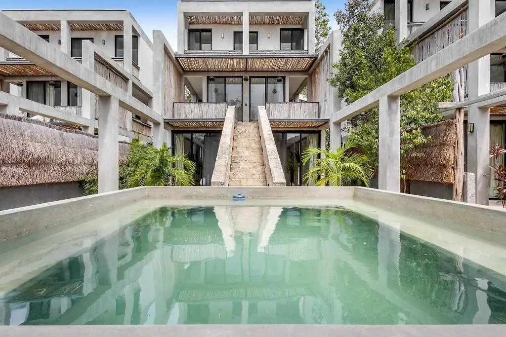 Apartment Lux Toh Villa, Rooftop Pool, Wifi, Transport Tulum