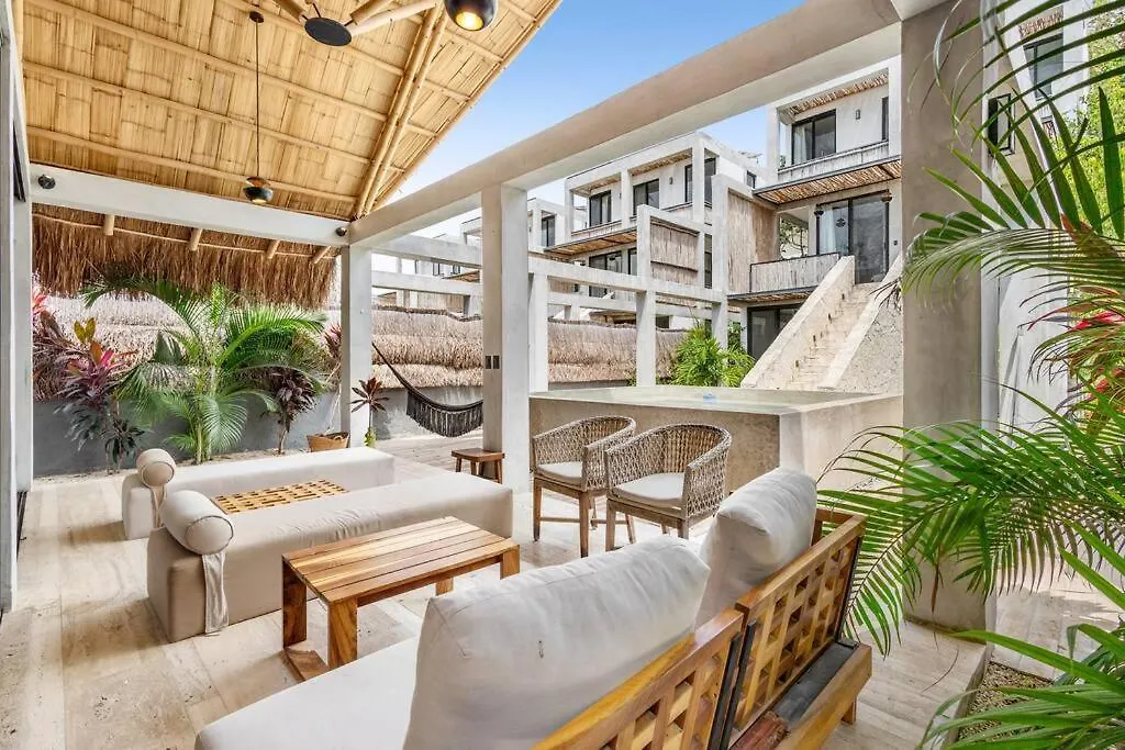 Lux Toh Villa, Rooftop Pool, Wifi, Transport Tulum 0*,